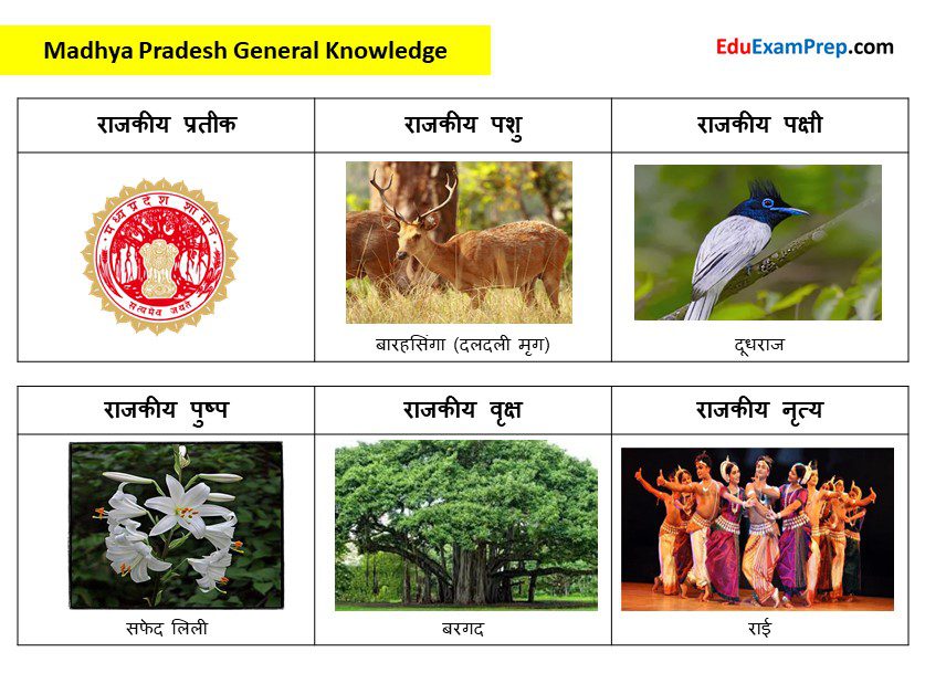 Madhya Pradesh General Knowledge